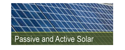 passive and active solar